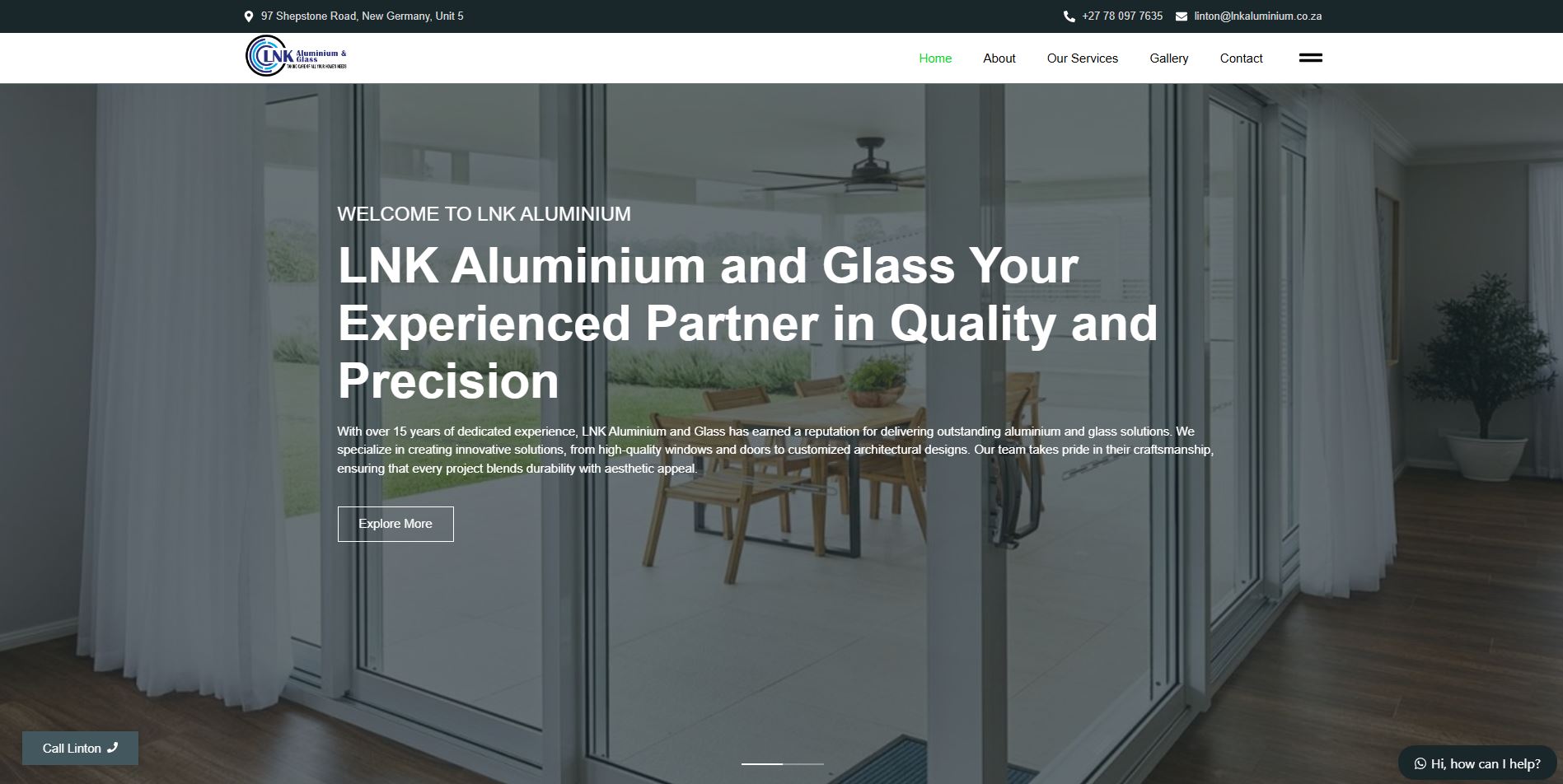 LNK Aluminium and Glass